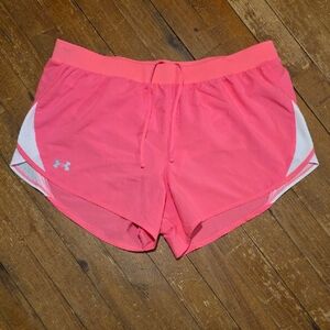 Under Armour Women's L Pink Athletic Shorts